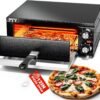 81VMcVTsnVL._AC_SL1500_ PYY Electric Pizza Oven Review 12 Inch Countertop Stainless Steel Pizza Maker