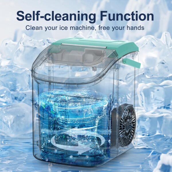 81fVh7wzvzL._AC_SL1500_-1 ZAFRO Portable Ice Maker Review Fast Nugget Ice Machine for Home and Office