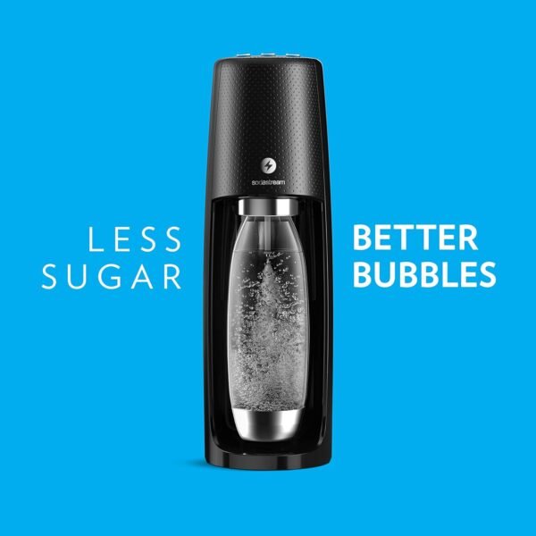 81iBf-lfxDL._AC_SL1500_ SodaStream One Touch Electric Sparkling Water Maker review with CO2 and flavor bundle