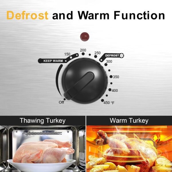 81kP9R6fpXL._AC_SL1500_ Review of Sunvivi Electric Roaster Oven 26-Quart for Perfect Turkey Cooking