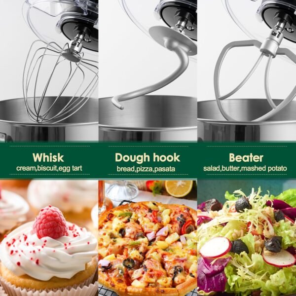 81zaNYEiIVL._AC_SL1500_ Aucma Stand Mixer 8.5QT Review Powerful Tilt-Head Kitchen Mixer with Attachments